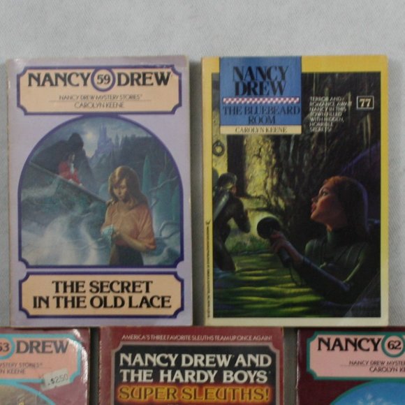 Nancy Drew Paperback Books Lot of 5 - Picture 3 of 4